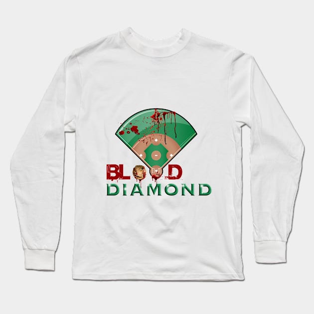 Blood Diamond Long Sleeve T-Shirt by MOTORvation